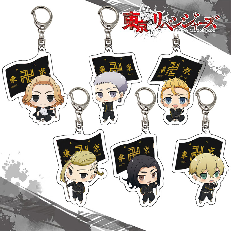 Anime Merchandise Tokyo - Брелок Tokyo Revengers: акриловая фигурка Ханагаки