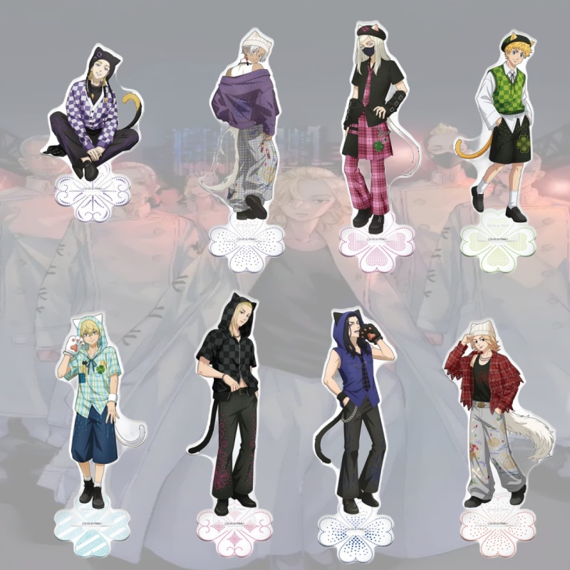 Anime Merchandise Tokyo - Токио Ревенджерс: Классическая аниме-сцена, акриловая фигурка-подставка,