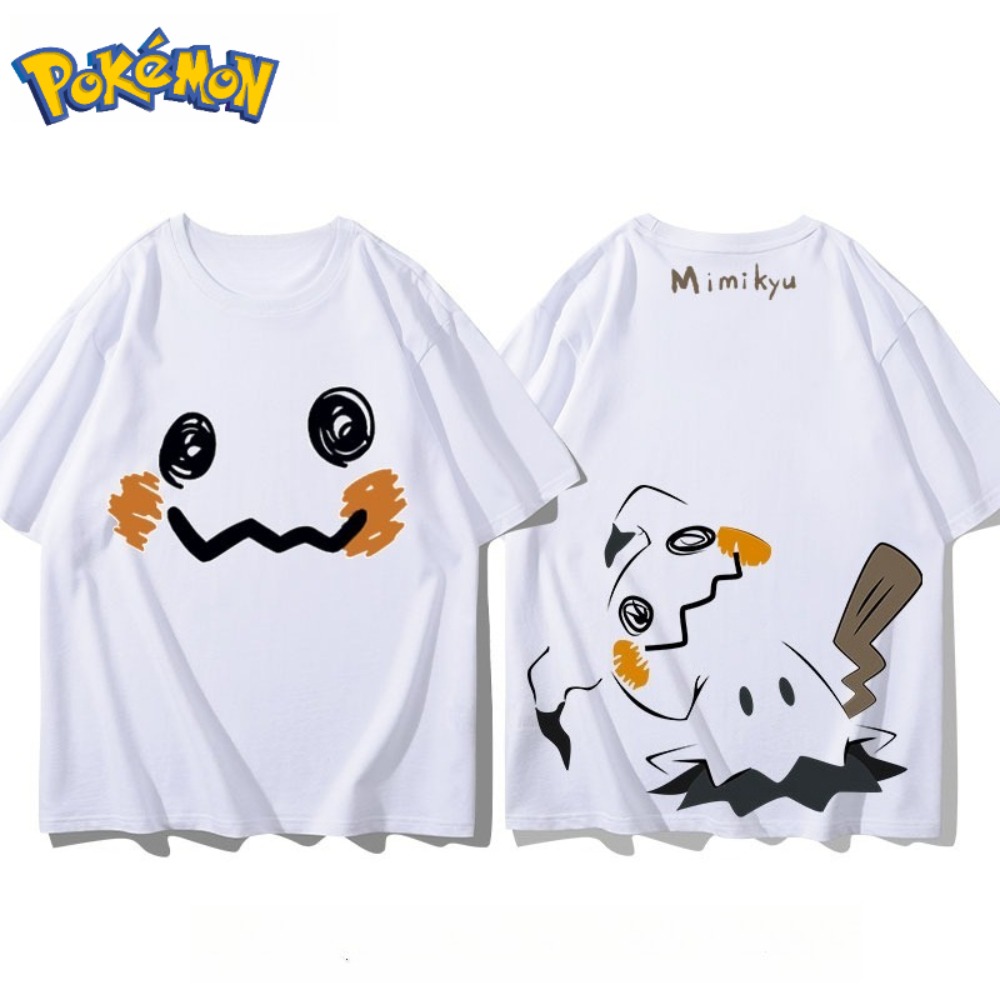 Anime Merchandise Store In Japan - Футболка с принтом Pokémon Mimikyu спереди