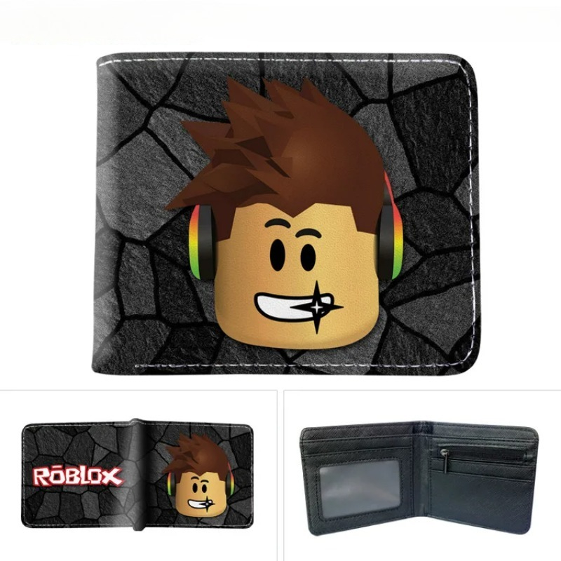 Anime Merchandise Bag - Кошелек Roblox с аниме-принтом, модный складной