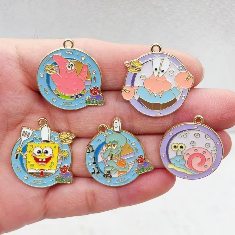Anime Merchandise Gift - 10 шт. подвесок-капель из сплава с