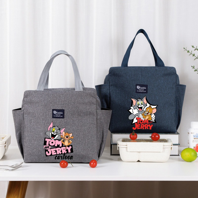 Anime Tote Bag - Сумка для обеда Том и Джерри