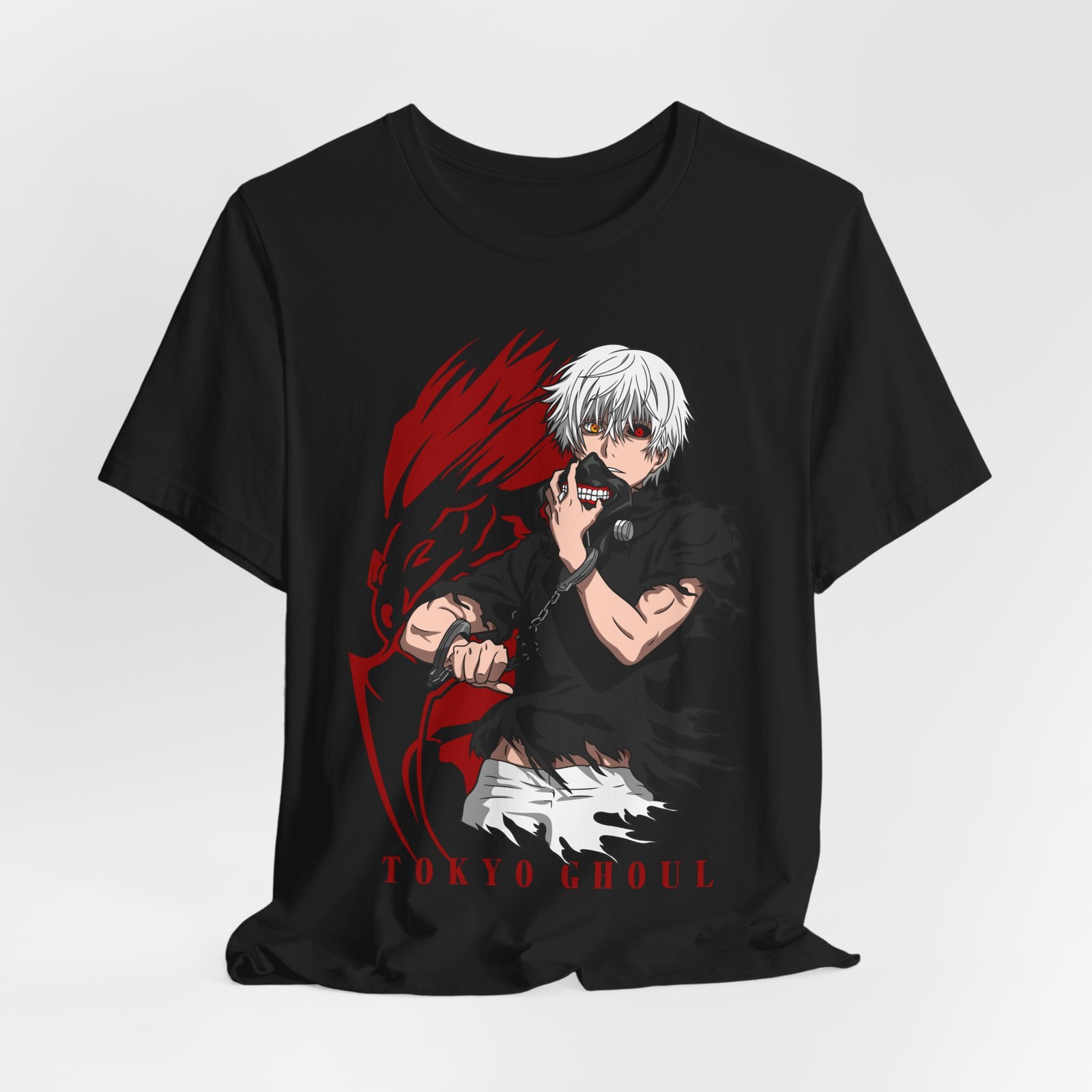 Anime Merchandise Shirt - Футболка с изображением аниме «Токийский гуль»,