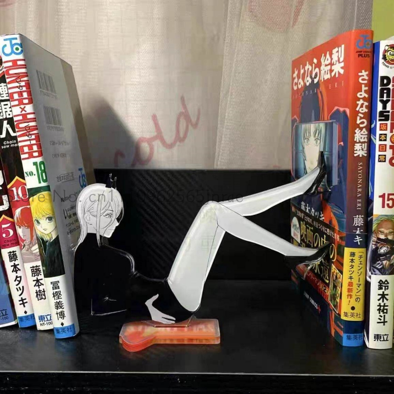 Anime Merchandise Sales - Акриловая подставка Chainsaw Man: Повер, Макима,