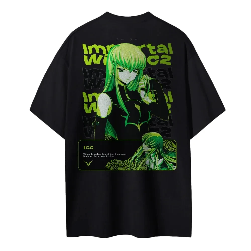 Футболка New Code Geass C.C. П – обзор и цена Anime Merchandise Store In Japan