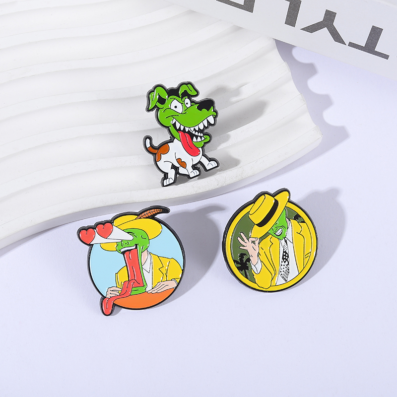 Волшебная комедийная брошь из  – обзор и цена Enamel Pin Set