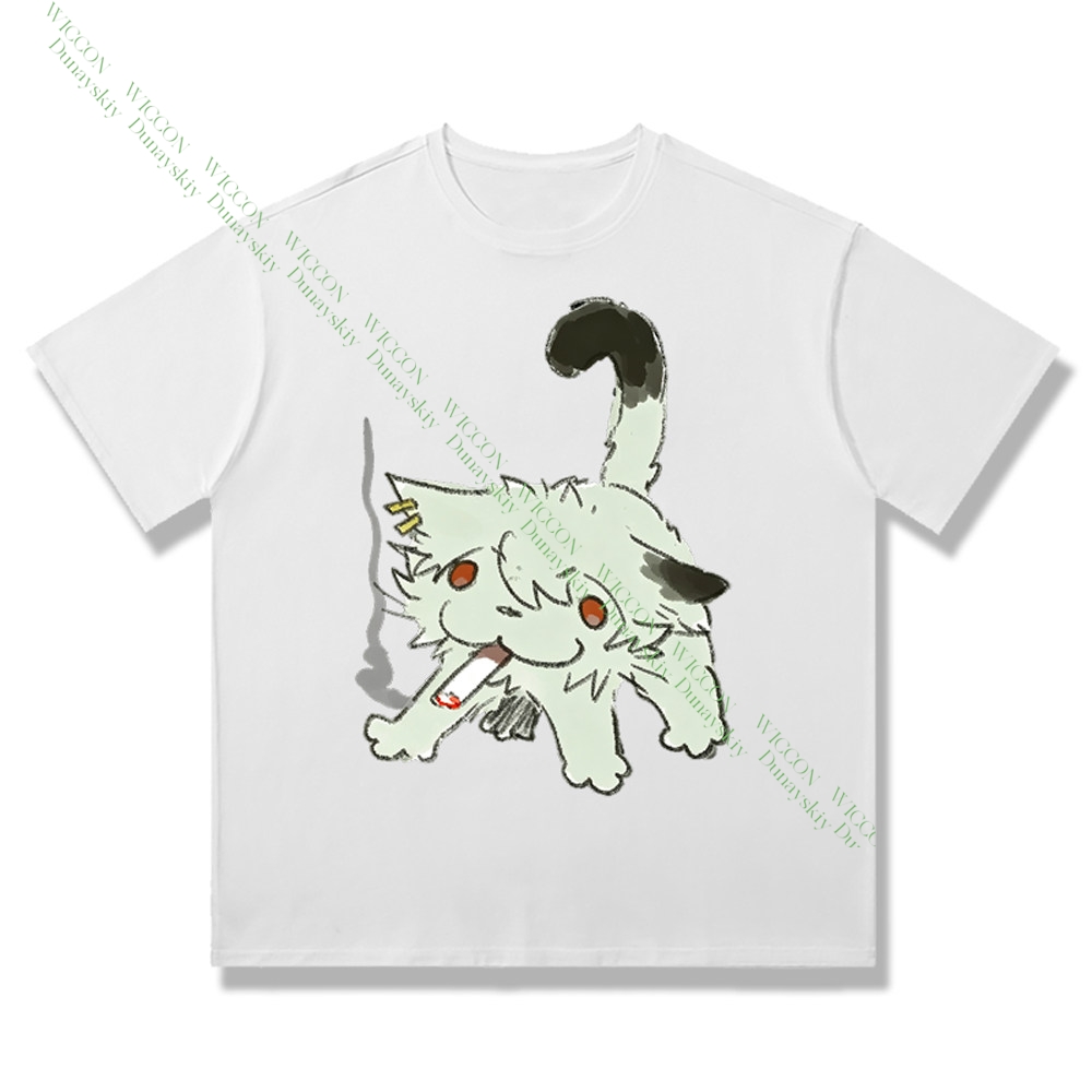 Футболка Chainsmoker Cat Yanik – обзор и цена Anime Merchandise Shirt