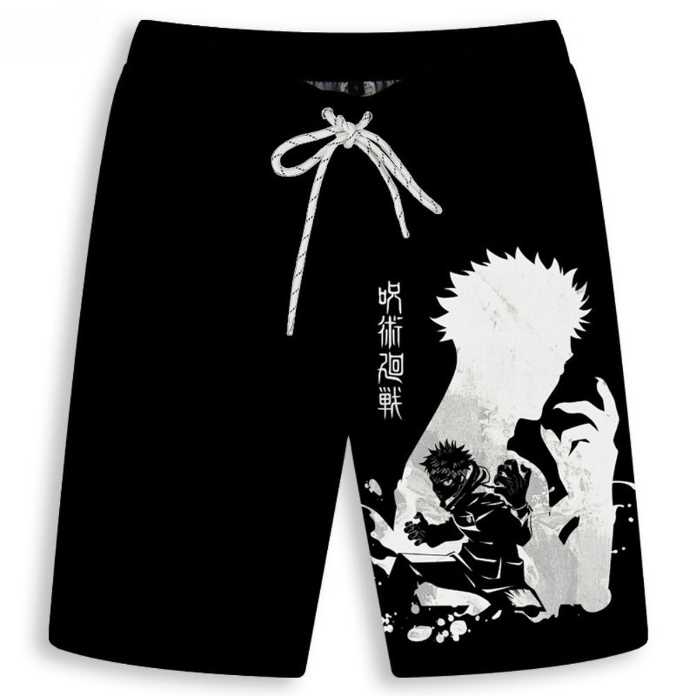 Мужские шорты с принтом Gojo S – обзор и цена Anime Merchandise Store In Japan