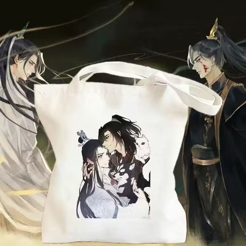 Холщовая сумка «Эра и его белы – обзор и цена Anime Tote Bag