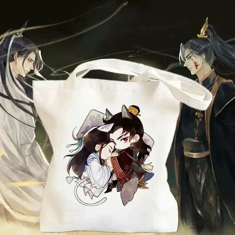 Холщовая сумка «Эра и его белы – обзор и цена Anime Tote Bag
