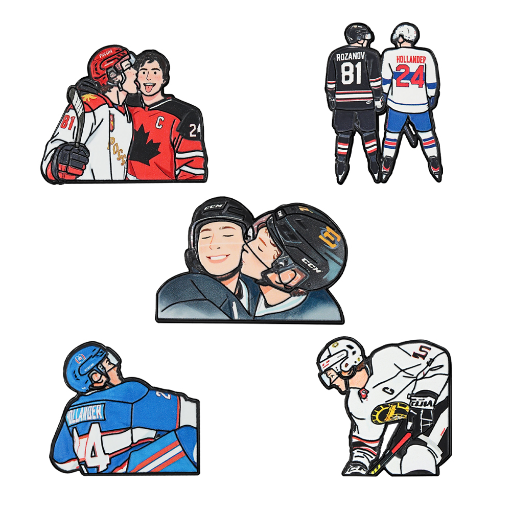 Набор из 5 нагрудных значков с – обзор и цена Enamel Pin Set