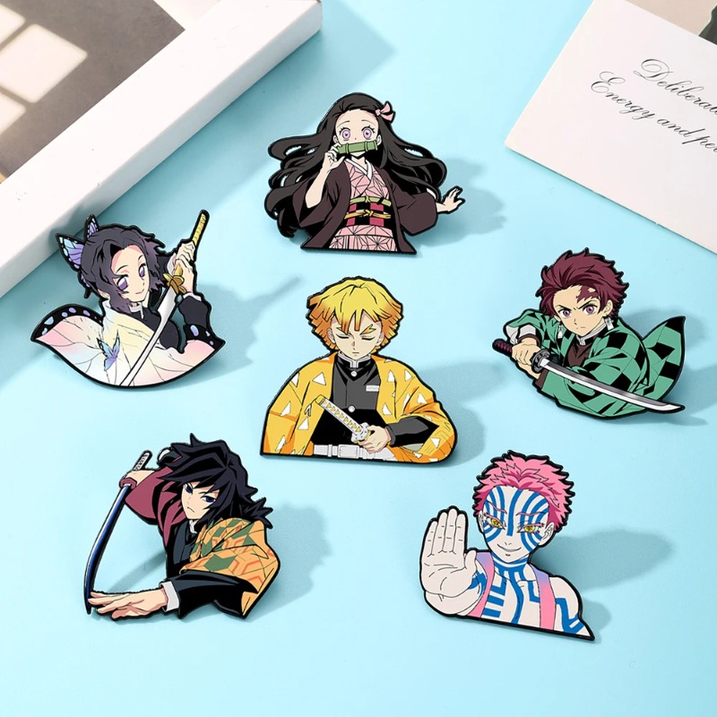 Набор из 6 брошей «Истребитель – обзор и цена Anime Merchandise Bag