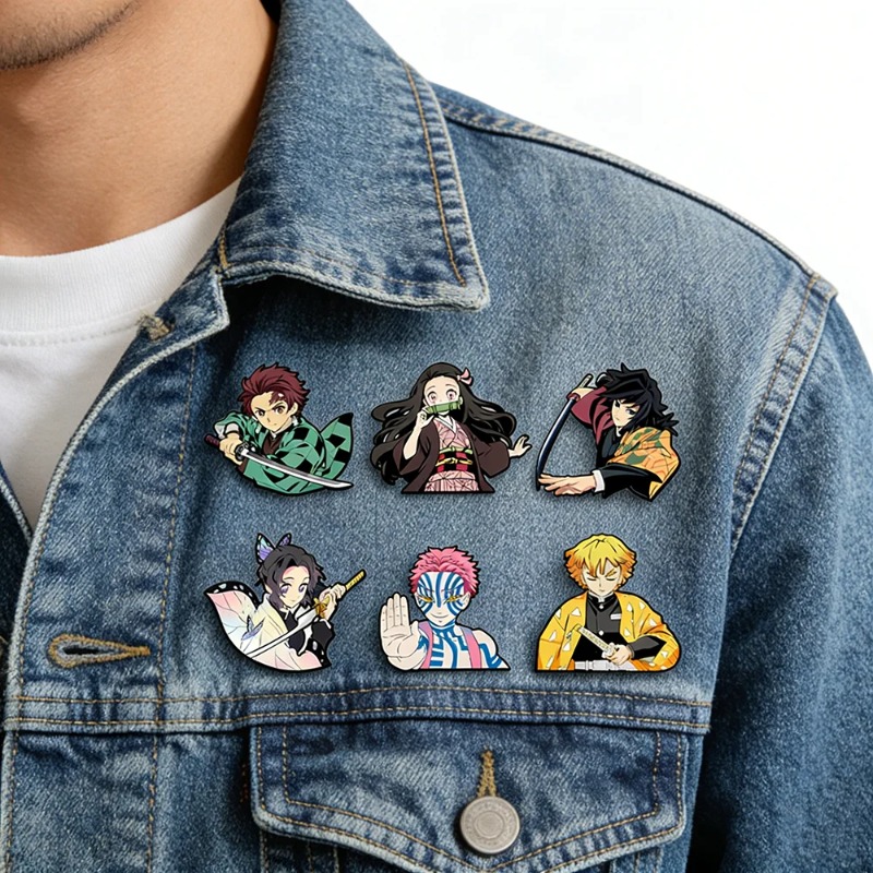 Набор из 6 брошей «Истребитель – обзор и цена Anime Merchandise Bag