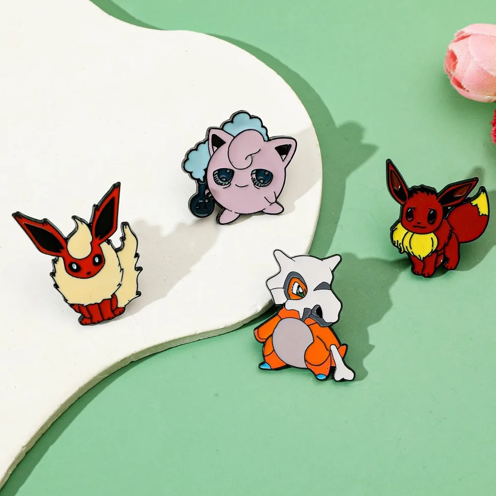 Набор из 4 мультяшных значков- – обзор и цена Enamel Pin Set
