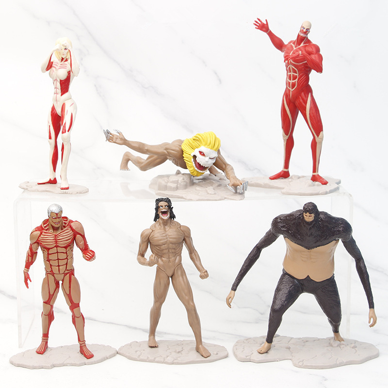 8 шт., аниме-фигурки «Атака Ти – обзор и цена Kotobukiya Artfx